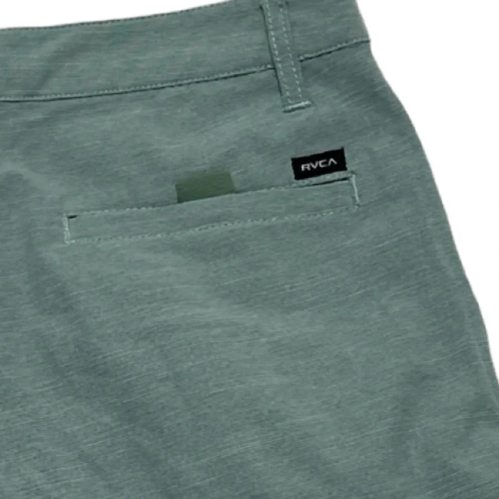 RVCA Dual Purpose Trunk Hybrid Mint Green Swim Amphibian Waist 30